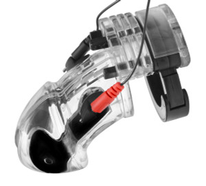 118604 - Electro Lockdown Estim Male Chastity Cage 118604 - Electro Lockdown Estim Male Chastity Cage