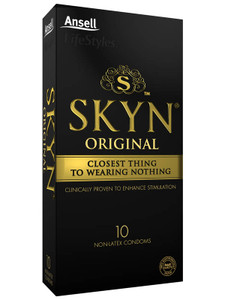 126103 - Ansell Lifestyles Skyn Non Latex Condoms 10S 126103 - Ansell Lifestyles Skyn Non Latex Condoms 10S