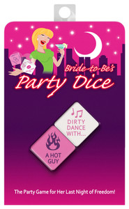 128484 - Bride-To-Be Party Dice 128484 - Bride-To-Be Party Dice