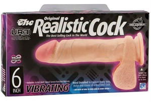 133235 - The Realistic Cock Ur3 Vibrating 6 Inch 133235 - The Realistic Cock Ur3 Vibrating 6 Inch