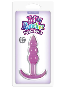 140395 - Jelly Rancher T-Plug Ripple Purple 140395 - Jelly Rancher T-Plug Ripple Purple