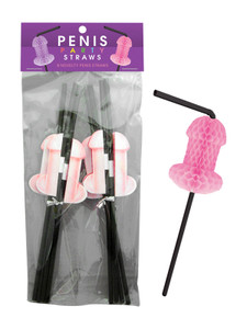 157450 - Penis Honeycomb Tissue Party Straws 157450 - Penis Honeycomb Tissue Party Straws