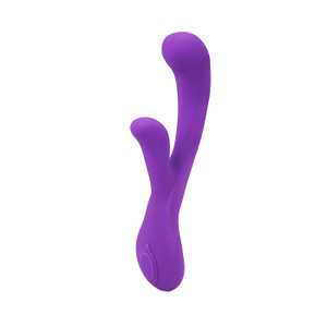 166873 - Ultrazone Orchid 9X Rabbit Style Silicone Vibrator 166873 - Ultrazone Orchid 9X Rabbit Style Silicone Vibrator