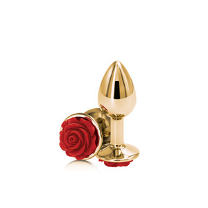 256832 - Rose Buttplug - 3 Inch 256832 - Rose Buttplug - 3 Inch