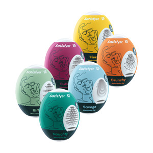 269771 - Satisfyer Masturbator Eggs - Set Of 6 269771 - Satisfyer Masturbator Eggs - Set Of 6