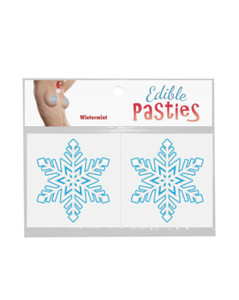 228374 - Edible Body Pasties - Wintermint Snowflakes 228374 - Edible Body Pasties - Wintermint Snowflakes