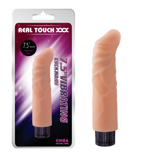 224943 - Real Touch Vibrating Cock No.03 - 7.5 Inch 224943 - Real Touch Vibrating Cock No.03 - 7.5 Inch