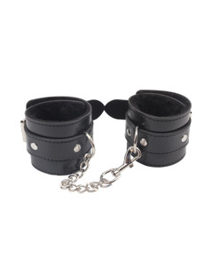 225178 - Obey Me Leather Hand Cuffs 225178 - Obey Me Leather Hand Cuffs