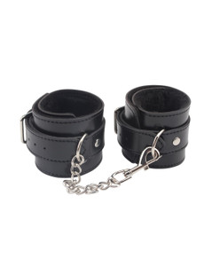 225179 - Obey Me Leather Ankle Cuffs 225179 - Obey Me Leather Ankle Cuffs