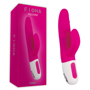 269490 - Aquiver Rabbit Vibrator - 9.6 Inch 269490 - Aquiver Rabbit Vibrator - 9.6 Inch