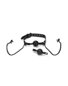 248961 - Diamond Collection Ball Gag And Nipple Clips 248961 - Diamond Collection Ball Gag And Nipple Clips