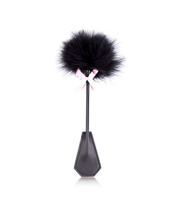 Leather Play Feather Tickler And Paddle Leather Play Feather Tickler And Paddle