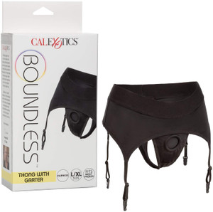 243885 - Boundless Thong With Garter 243885 - Boundless Thong With Garter