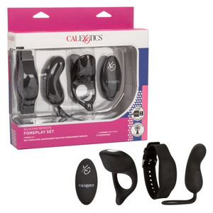 243923 - Silicone Remote Foreplay Set 243923 - Silicone Remote Foreplay Set