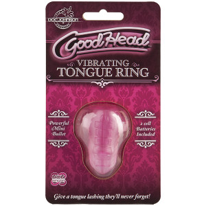 233214 - Doc Johnson Goodhead Vibrating Tongue Ring 233214 - Doc Johnson Goodhead Vibrating Tongue Ring