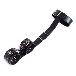 249110 - Heavy Duty Pvc Collar With Wrist Cuffs 249110 - Heavy Duty Pvc Collar With Wrist Cuffs