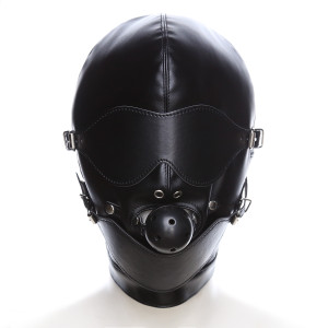 249310 - Domination Ball Gag Hood 249310 - Domination Ball Gag Hood