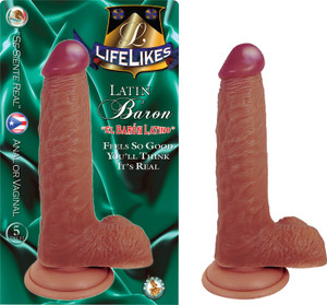 253039 - Lifelikes Baron Dildo - 5 Inch 253039 - Lifelikes Baron Dildo - 5 Inch