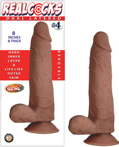 253611 - Nass Toys Dual Layered Dildo No.4 - 8 Inch 253611 - Nass Toys Dual Layered Dildo No.4 - 8 Inch