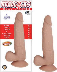 253613 - Nass Toys Dual Layered Dildo No.5 - 8 Inch 253613 - Nass Toys Dual Layered Dildo No.5 - 8 Inch