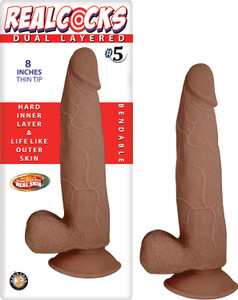 253614 - Nass Toys Dual Layered Dildo No.5 - 8 Inch 253614 - Nass Toys Dual Layered Dildo No.5 - 8 Inch