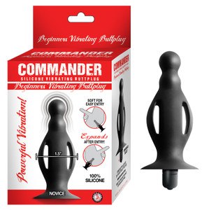 253740 - Commander Beginner's Vibrating Butt Plug - 4.75 Inch 253740 - Commander Beginner's Vibrating Butt Plug - 4.75 Inch