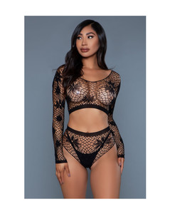 268131 - Floral Delight Bodystocking 268131 - Floral Delight Bodystocking