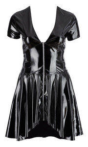 240563 - Pin Up Vinyl Zip Dress 240563 - Pin Up Vinyl Zip Dress