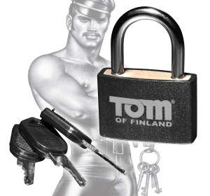 137121 - Tom Of Finland Metal Lock 137121 - Tom Of Finland Metal Lock