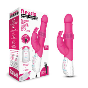 229176 - RR Rechargeable Pleasure Beads Rabbit Hot Pink 229176 - RR Rechargeable Pleasure Beads Rabbit Hot Pink