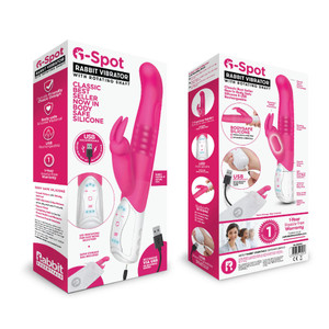 229178 - RR Rechargeable G-Spot Rabbit Hot Pink 229178 - RR Rechargeable G-Spot Rabbit Hot Pink