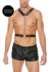 270069 - Twisted Bit Black Leather Harness 270069 - Twisted Bit Black Leather Harness