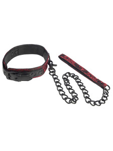 139076 - Scandal Collar With Leash 139076 - Scandal Collar With Leash