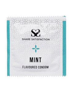 269818 - Share Satisfaction Mint Flavoured Condom Single 269818 - Share Satisfaction Mint Flavoured Condom Single