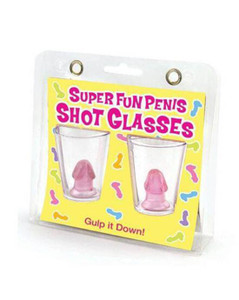 271254 - Super Fun Penis Shot Glasses, Set Of 2 271254 - Super Fun Penis Shot Glasses, Set Of 2