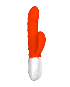 Adam & Eve Strapless Strap-On Con Vibración BANANA POP