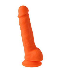 283576 - Nood Colours Dual Density Liquid Silicone Dildo with Balls 283576 - Nood Colours Dual Density Liquid Silicone Dildo with Balls