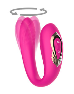310907 - Spinning Remote Controlled Couples Vibrator 310907 - Spinning Remote Controlled Couples Vibrator