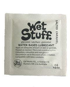 162697 - Wet Stuff 4G Sachet - Salted Caramel 162697 - Wet Stuff 4G Sachet - Salted Caramel