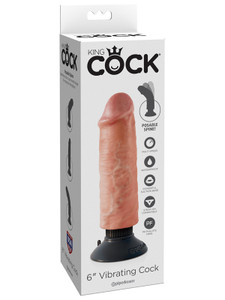 172581 - King Cock 6 Vibrating Cock 172581 - King Cock 6 Vibrating Cock
