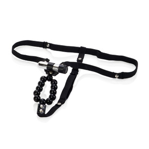 177735 - Vibrating Lovers Thong With Stroker Beads 177735 - Vibrating Lovers Thong With Stroker Beads