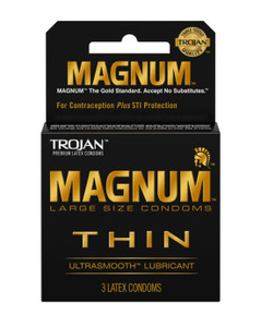 195963 - Trojan Magnum Thin 3Pk 195963 - Trojan Magnum Thin 3Pk