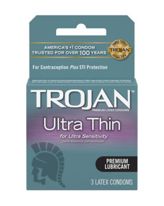 195975 - Trojan Ultra Thin 3Pk 195975 - Trojan Ultra Thin 3Pk