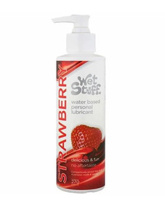 3294 - Wet Stuff Strawberry Waterbased Lubricant 270g 3294 - Wet Stuff Strawberry Waterbased Lubricant 270g
