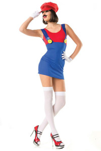 200075 - 3 Piece Sassy Maryo Costume - 1X/2X 200075 - 3 Piece Sassy Maryo Costume - 1X/2X