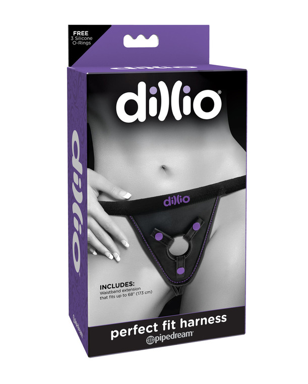 202881 - Dillio Purple Perfect Fit Harness