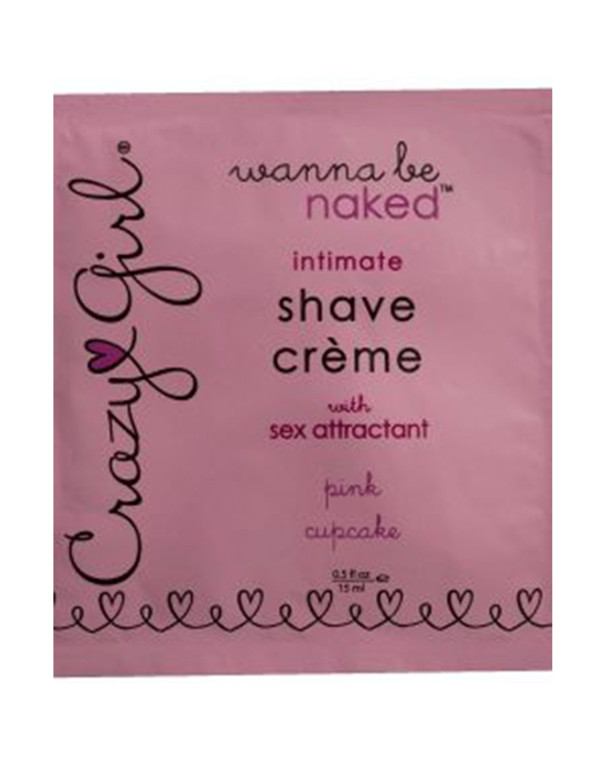 204885 - Crazy Girl Shave Cr??Me  Cupcake