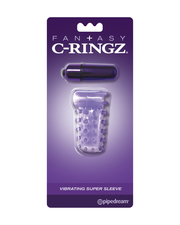 205459 - Fantasy C-Ringz Vibrating Super Sleeve