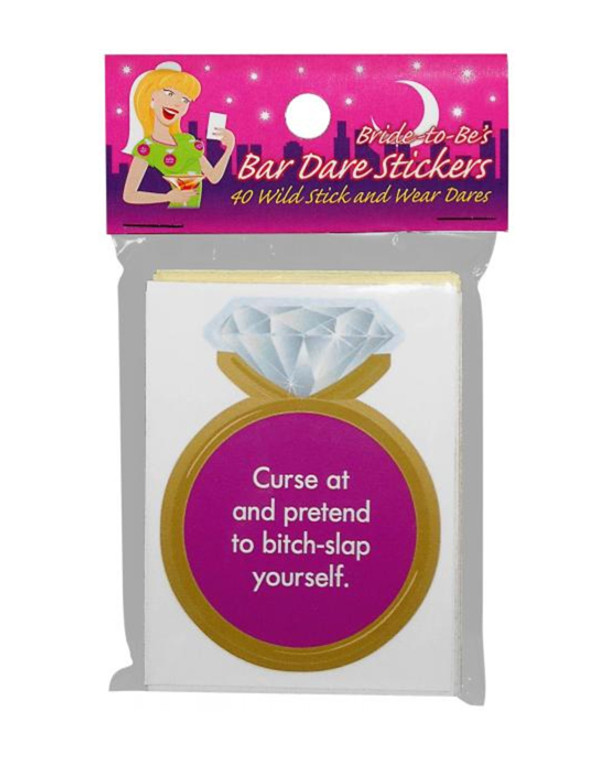 207906 - Bride-To-Be Bar Dare Stickers