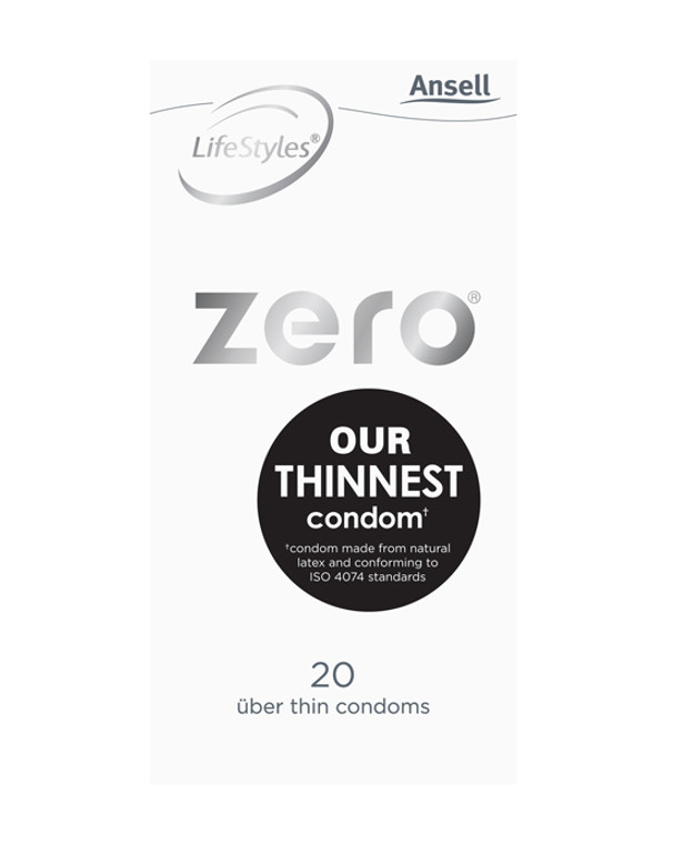 210293 - Lifestyles Healthcare Zero Uber Thin Condoms